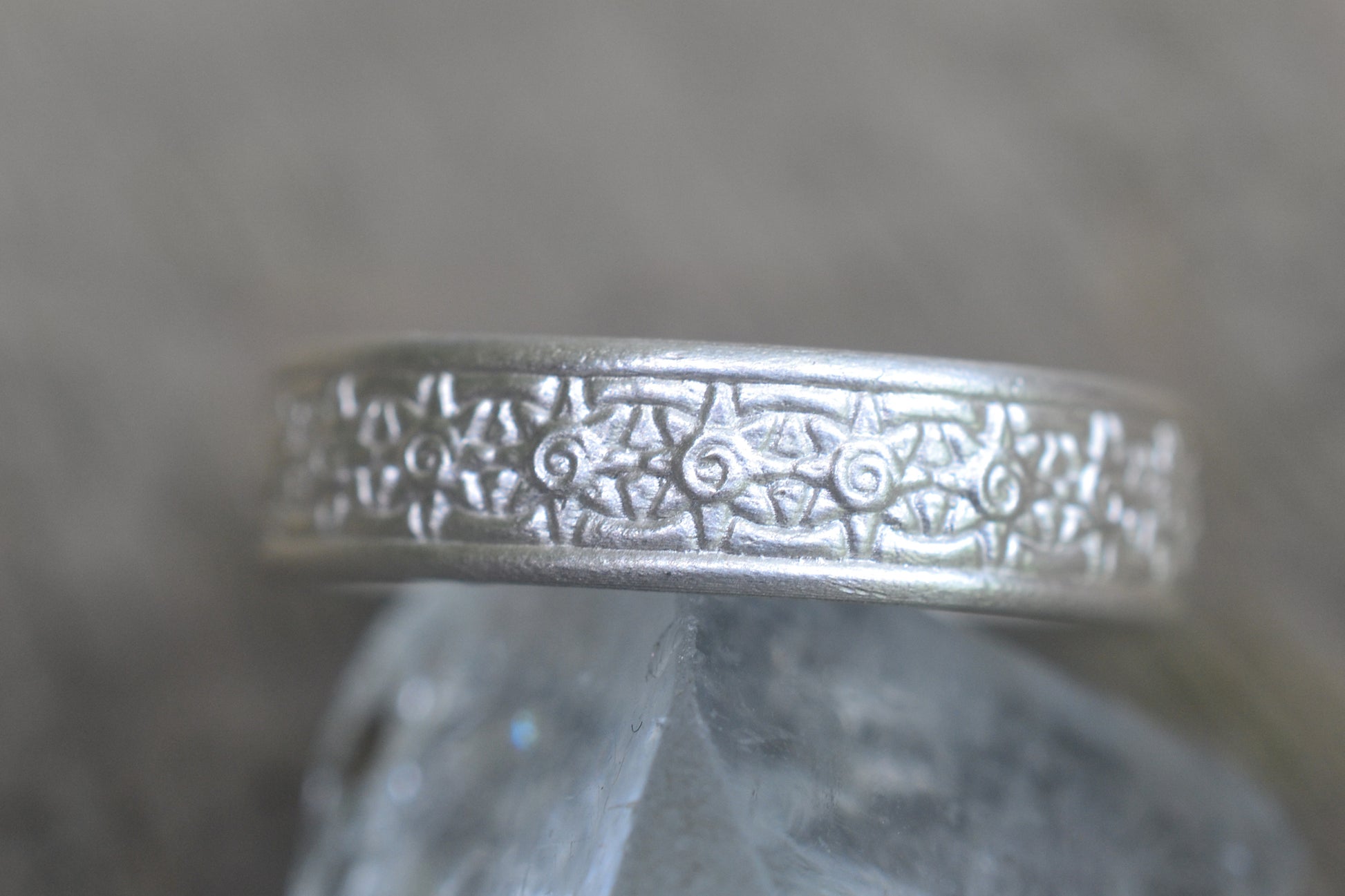 925 Sterling Silver Sun Design Ring