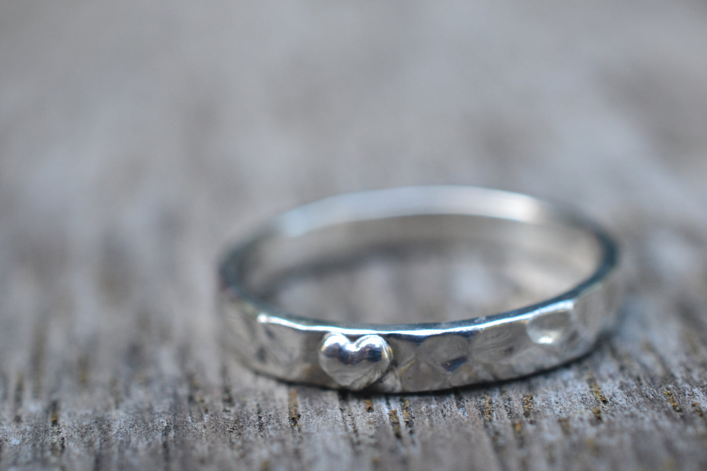 Simple Sterling Silver Heart Ring