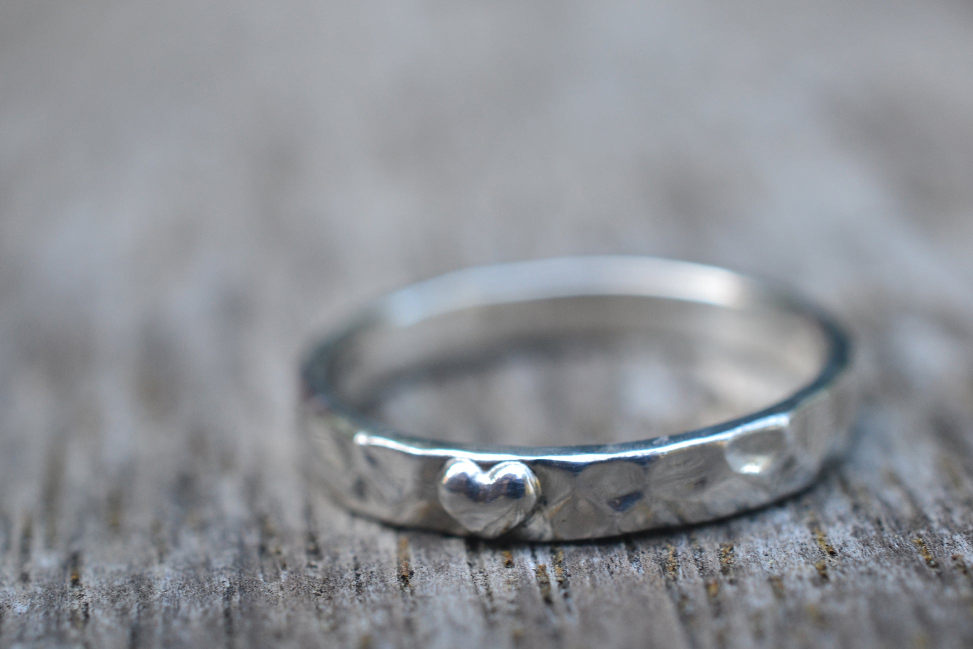 Simple Sterling Silver Heart Ring