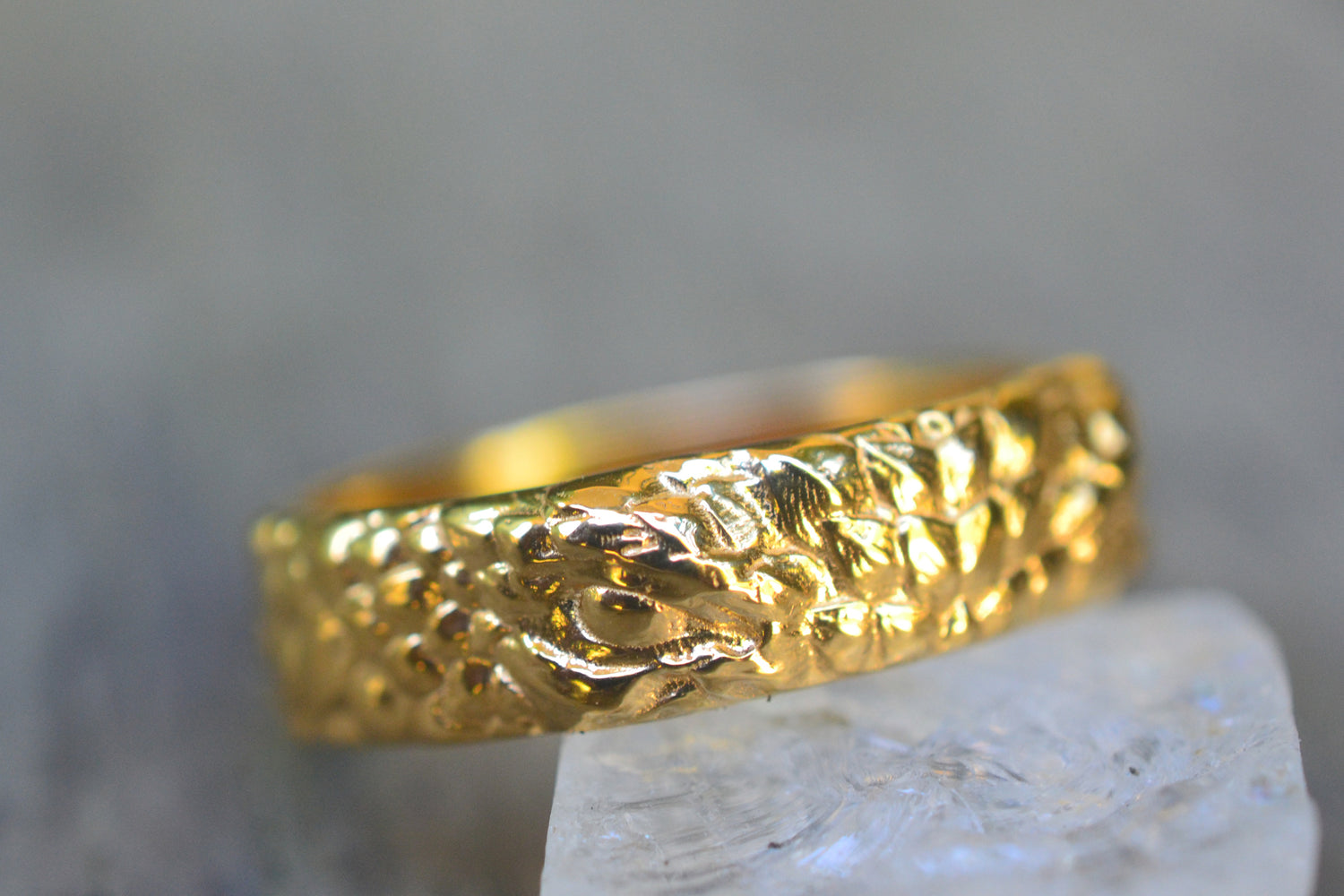 Solid Gold Wedding Bands for Him & Her