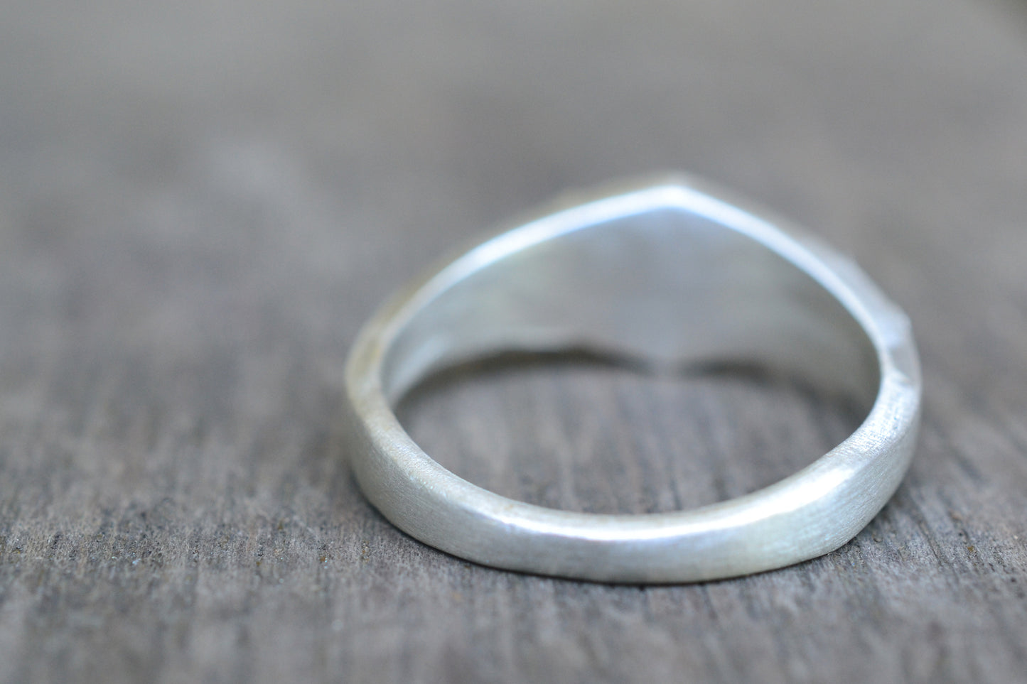 Sterling Silver Signet Ring For Men & Women